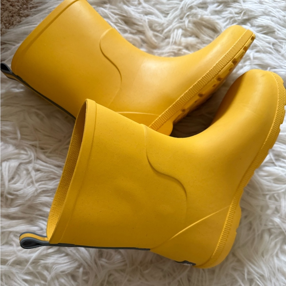 Totes Yellow Kids Winter Rain Boots